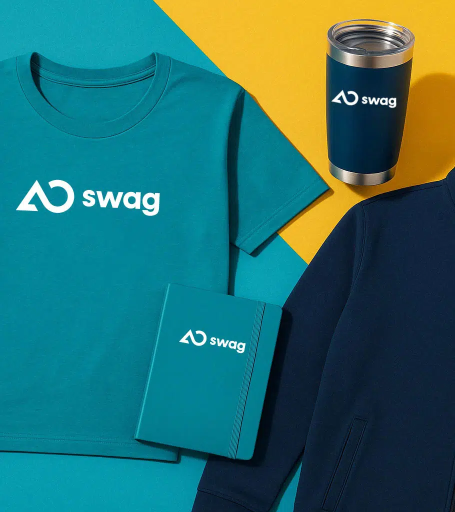 Ao Swag products with logo